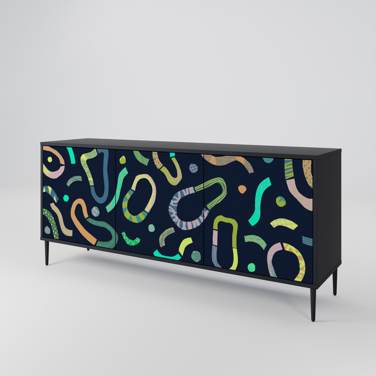 CONTRAST DANCE 3-Door Sideboard