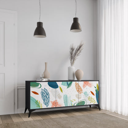 BOTANICAL HURRICANE 3-Door Sideboard