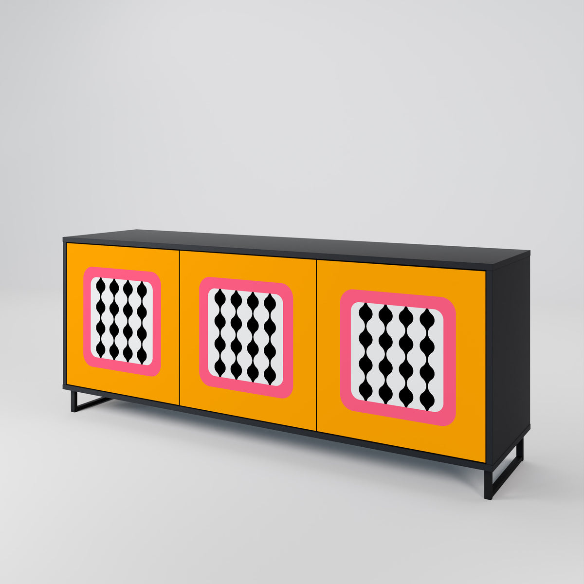 TEARS IN HEAVEN 3-Door Sideboard