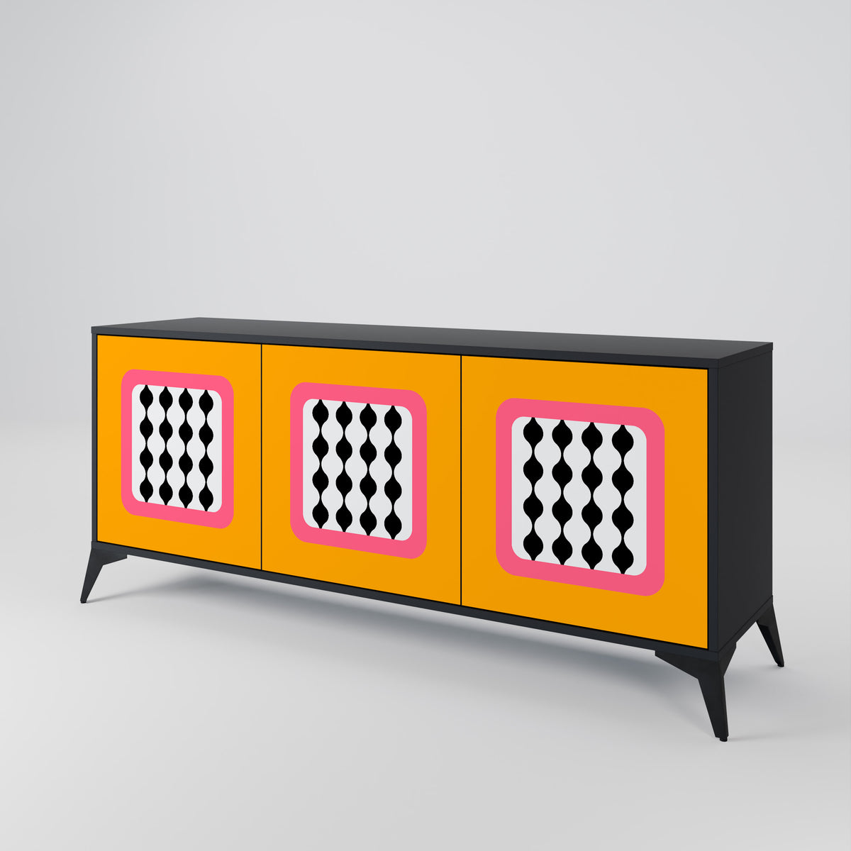 TEARS IN HEAVEN 3-Door Sideboard