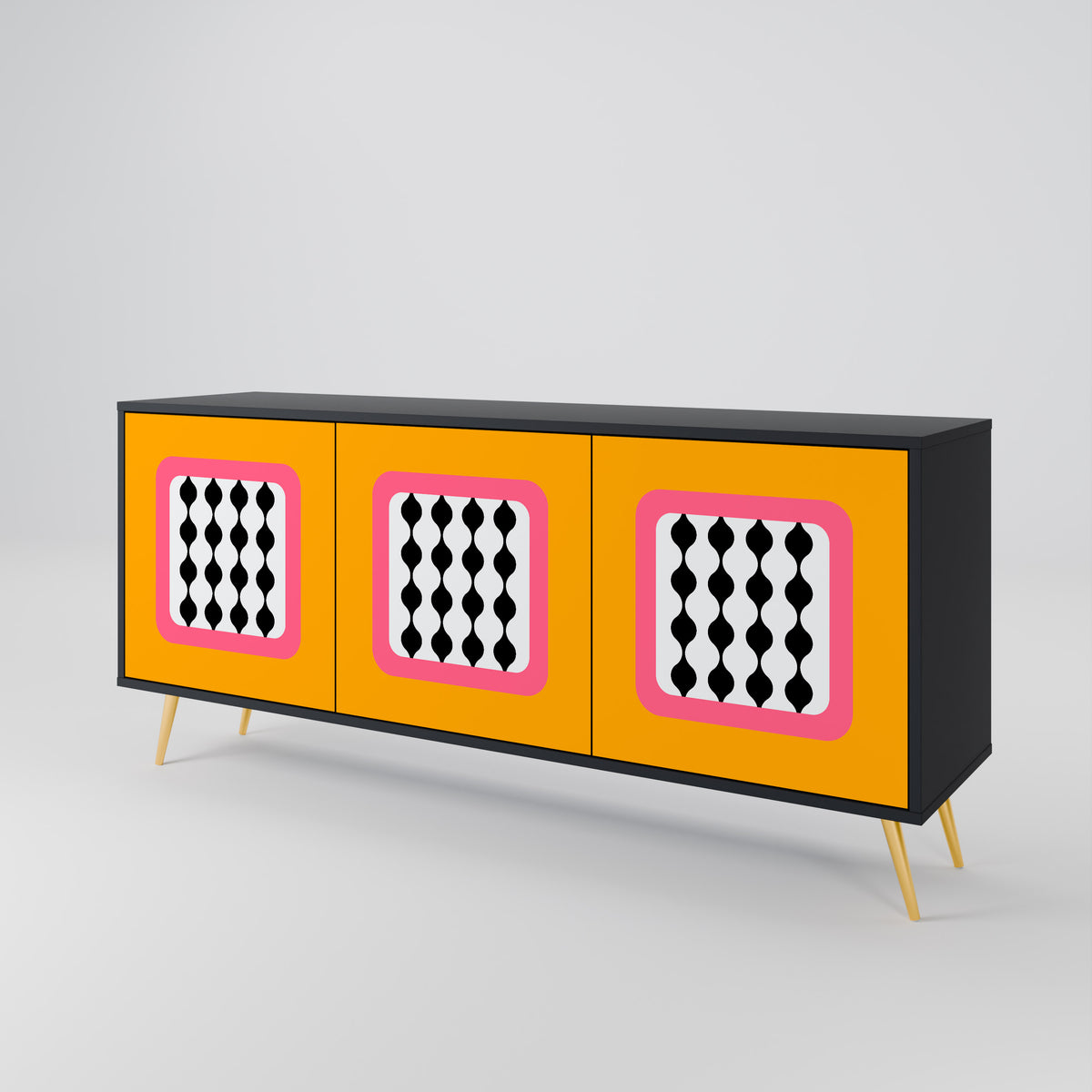 TEARS IN HEAVEN 3-Door Sideboard