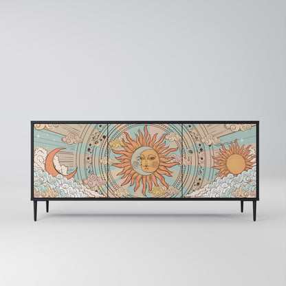 MYSTICAL STRUCTURE 3-Door Sideboard