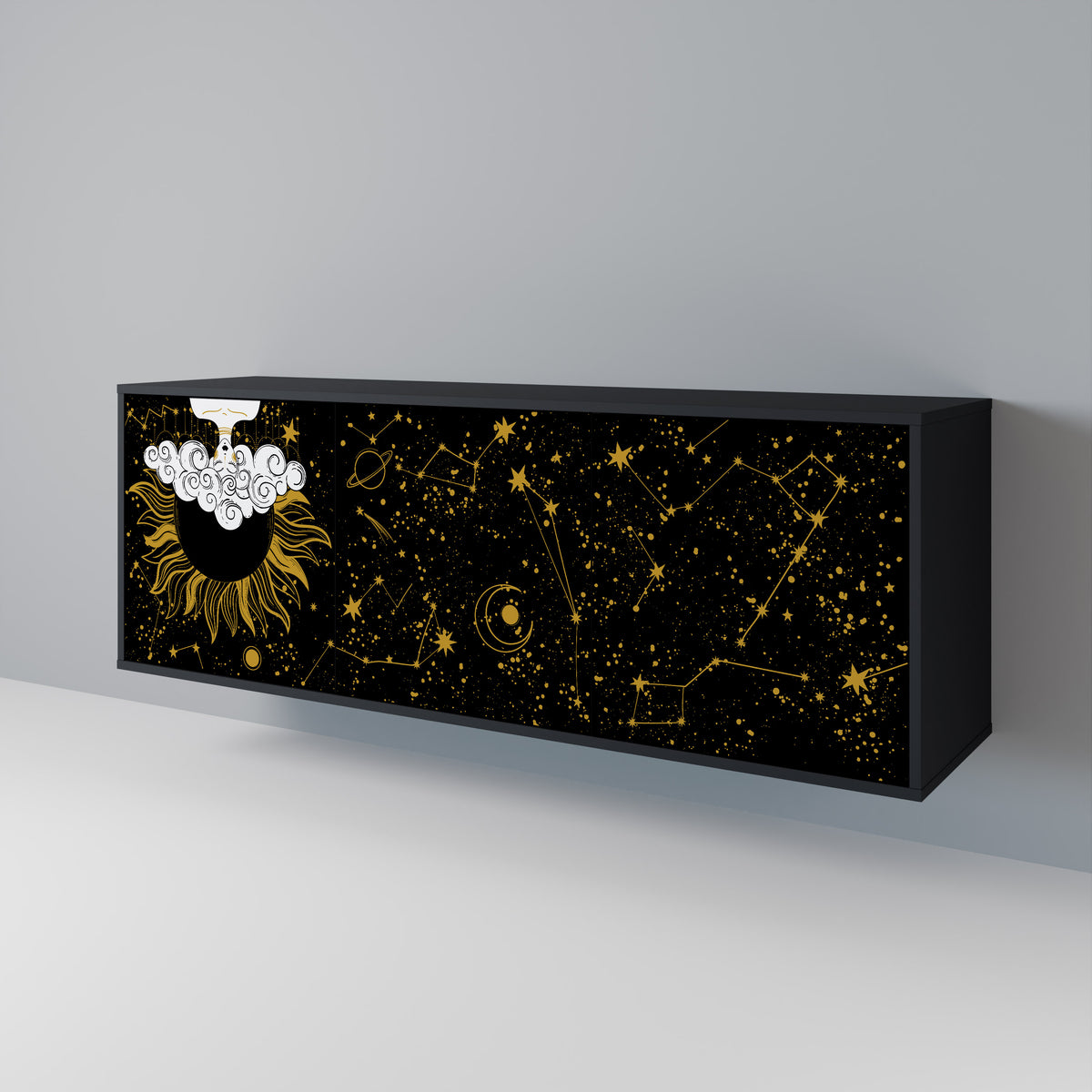 STELLAR CONSTELLATIONS 3-Door Sideboard
