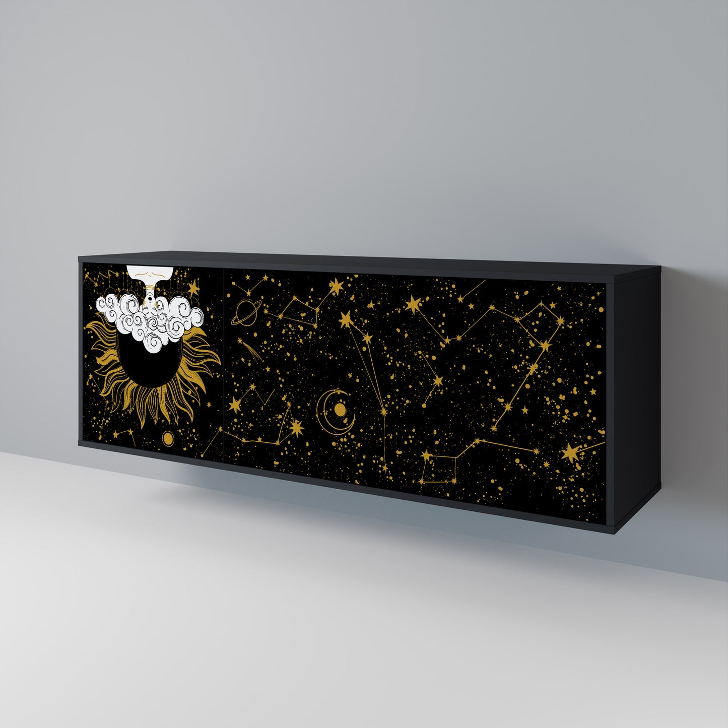 STELLAR CONSTELLATIONS 3-Door Sideboard