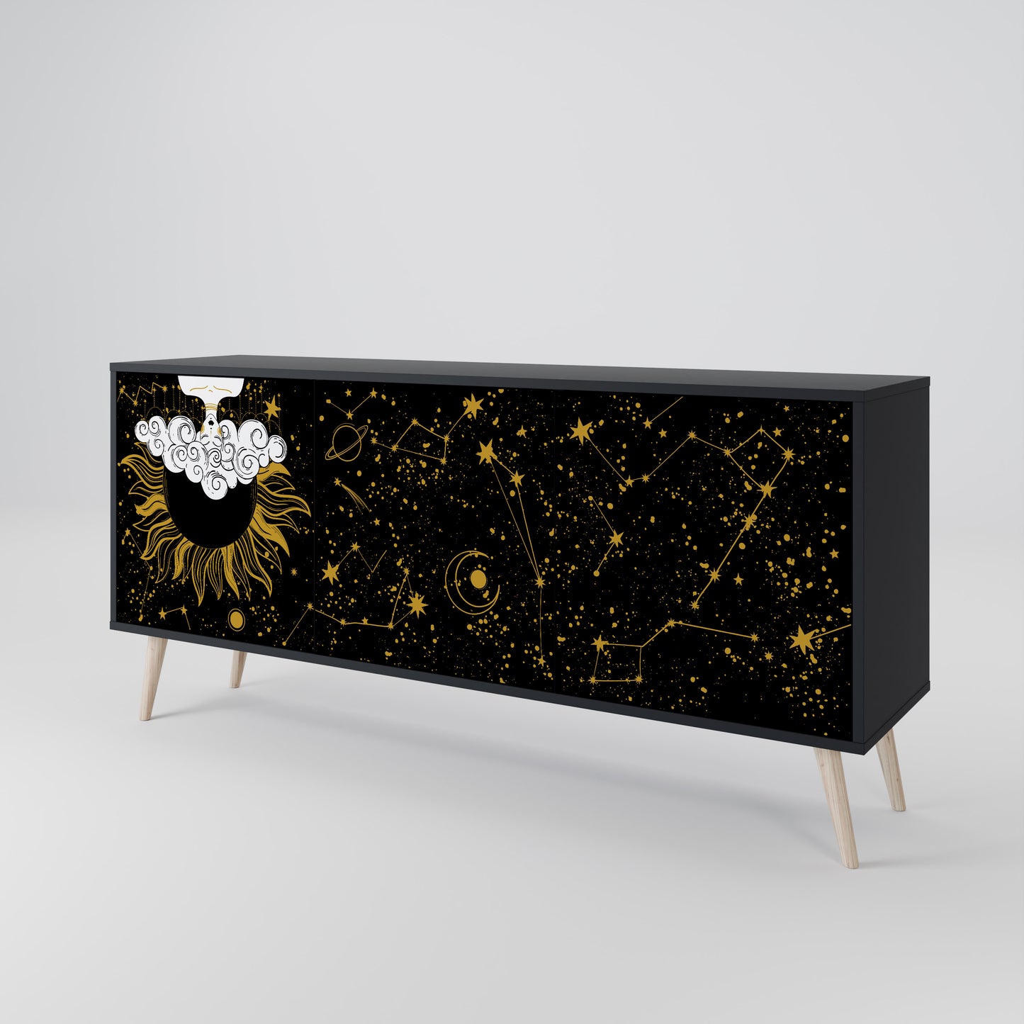 STELLAR CONSTELLATIONS 3-Door Sideboard