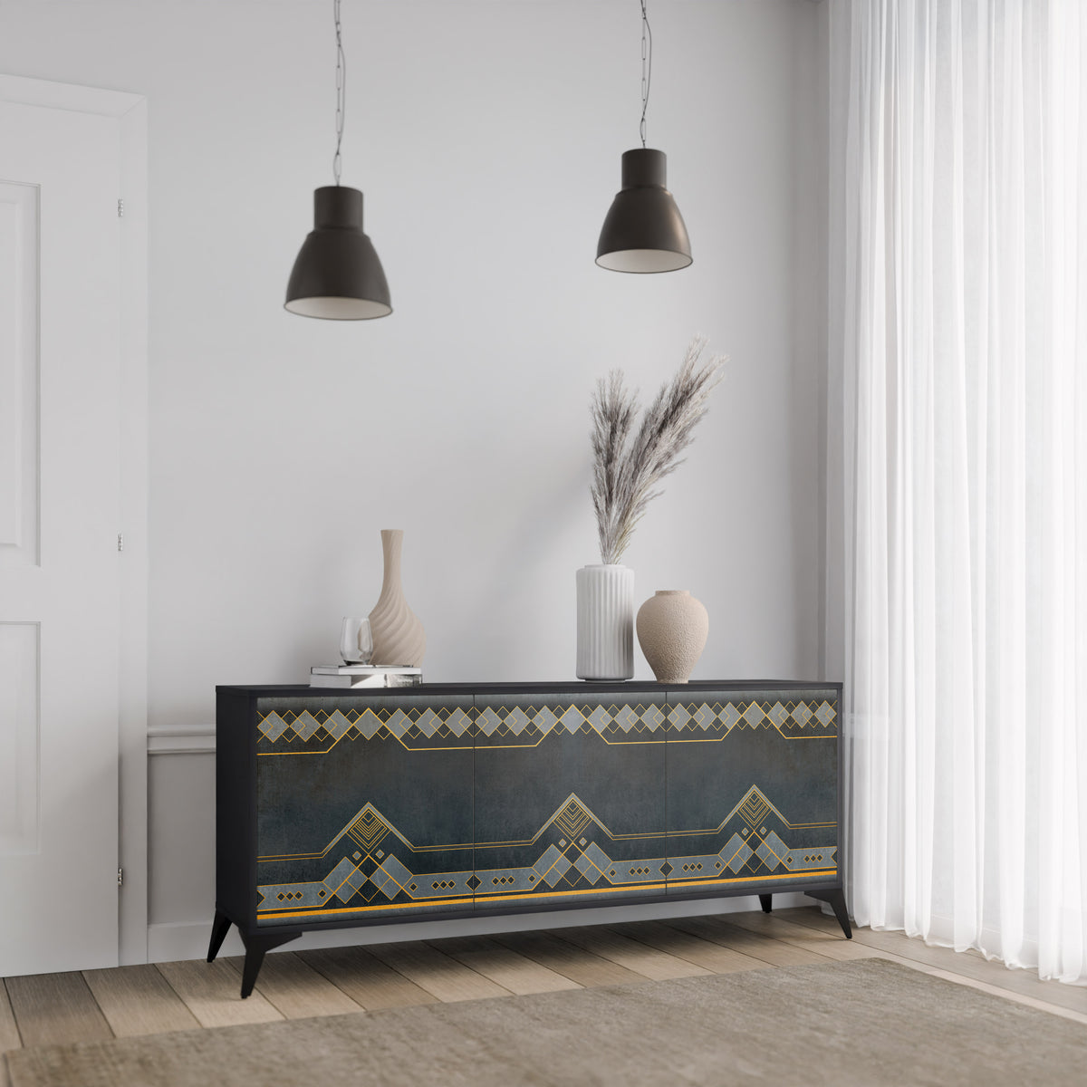 ROYAL ORDINARINESS 3-Door Sideboard