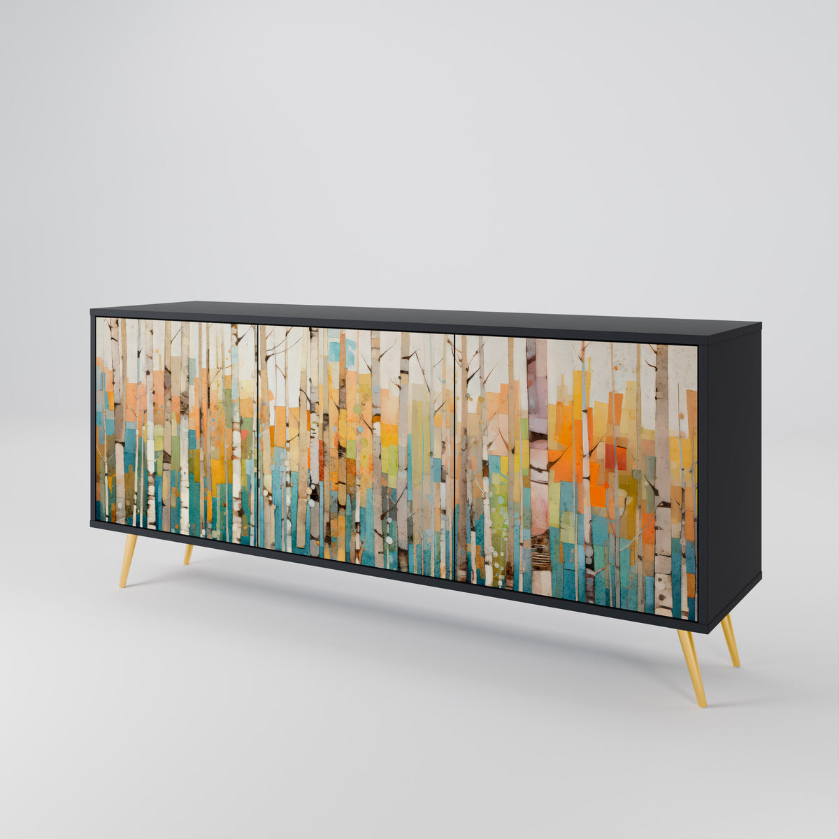 BIRCH KALEIDOSCOPE 3-Door Sideboard