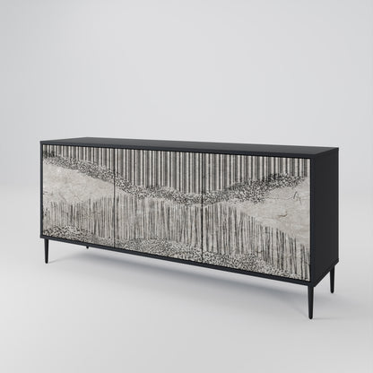 GRAIN LINES 3-Door Sideboard