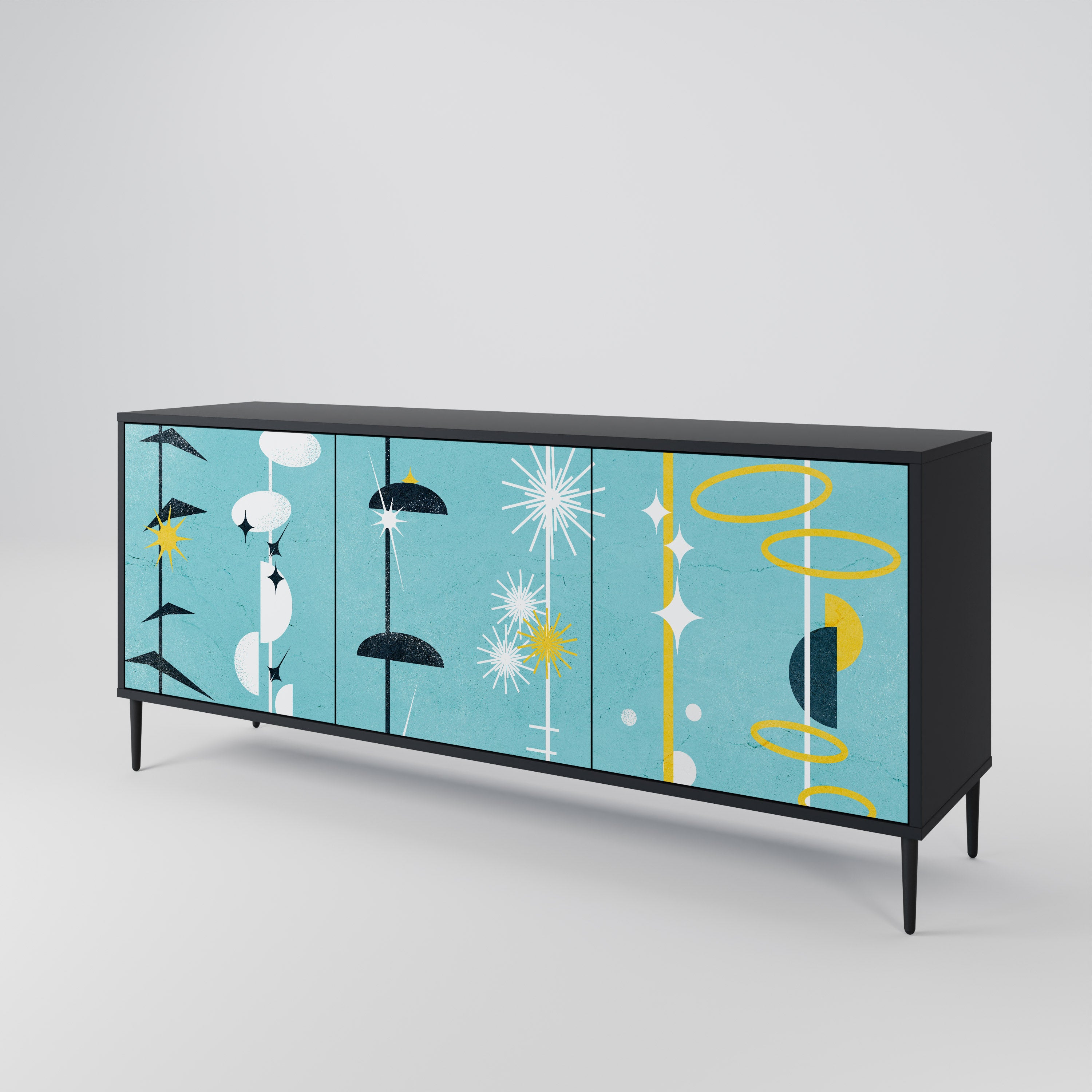 PATHS TO HAPPINESS 3-Door Sideboard