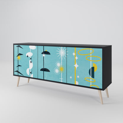 PATHS TO HAPPINESS 3-Door Sideboard