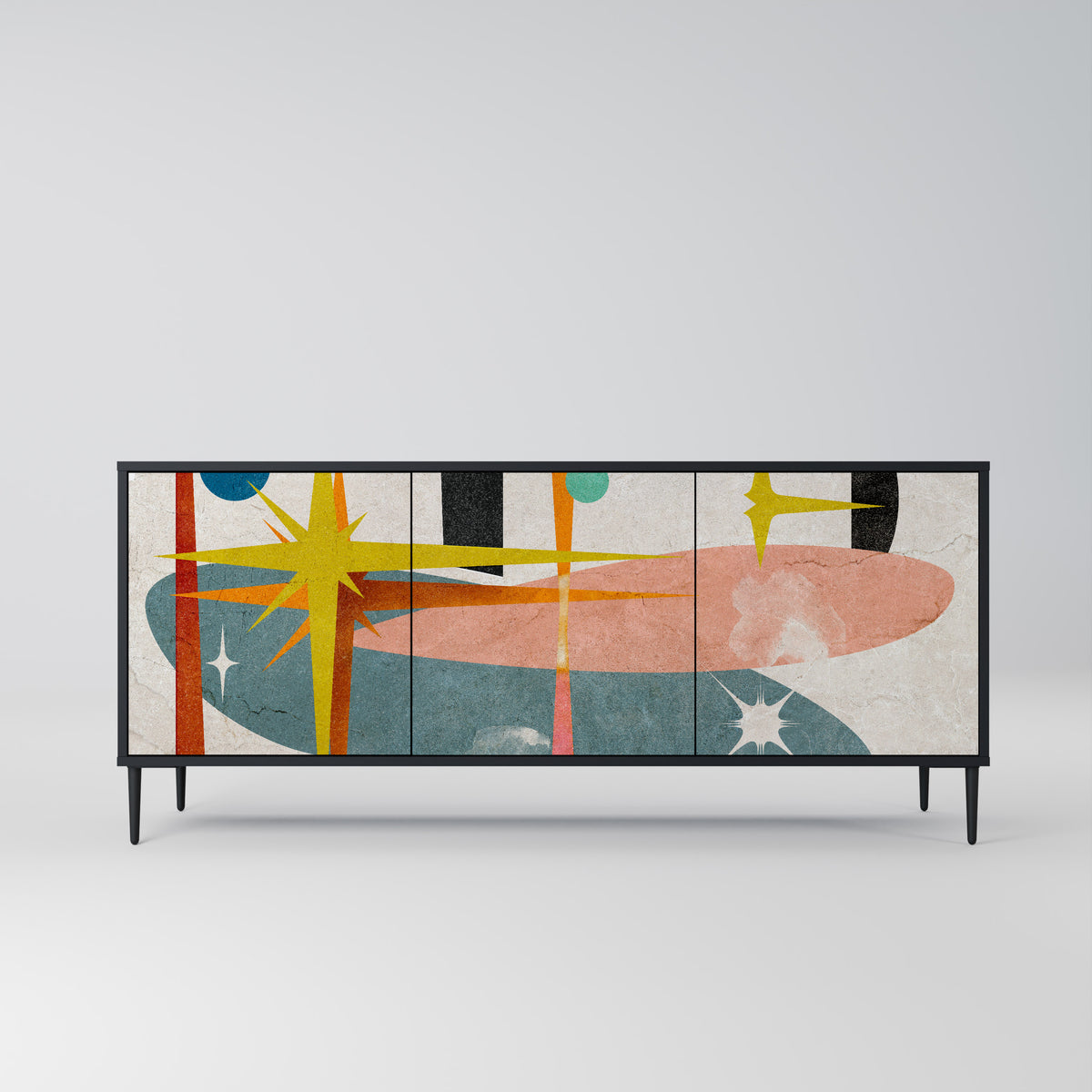 INTERSTELLAR VIBES 3-Door Sideboard