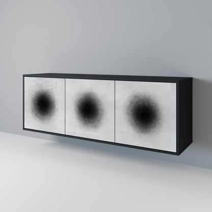 BLACK HOLE 3-Door Sideboard