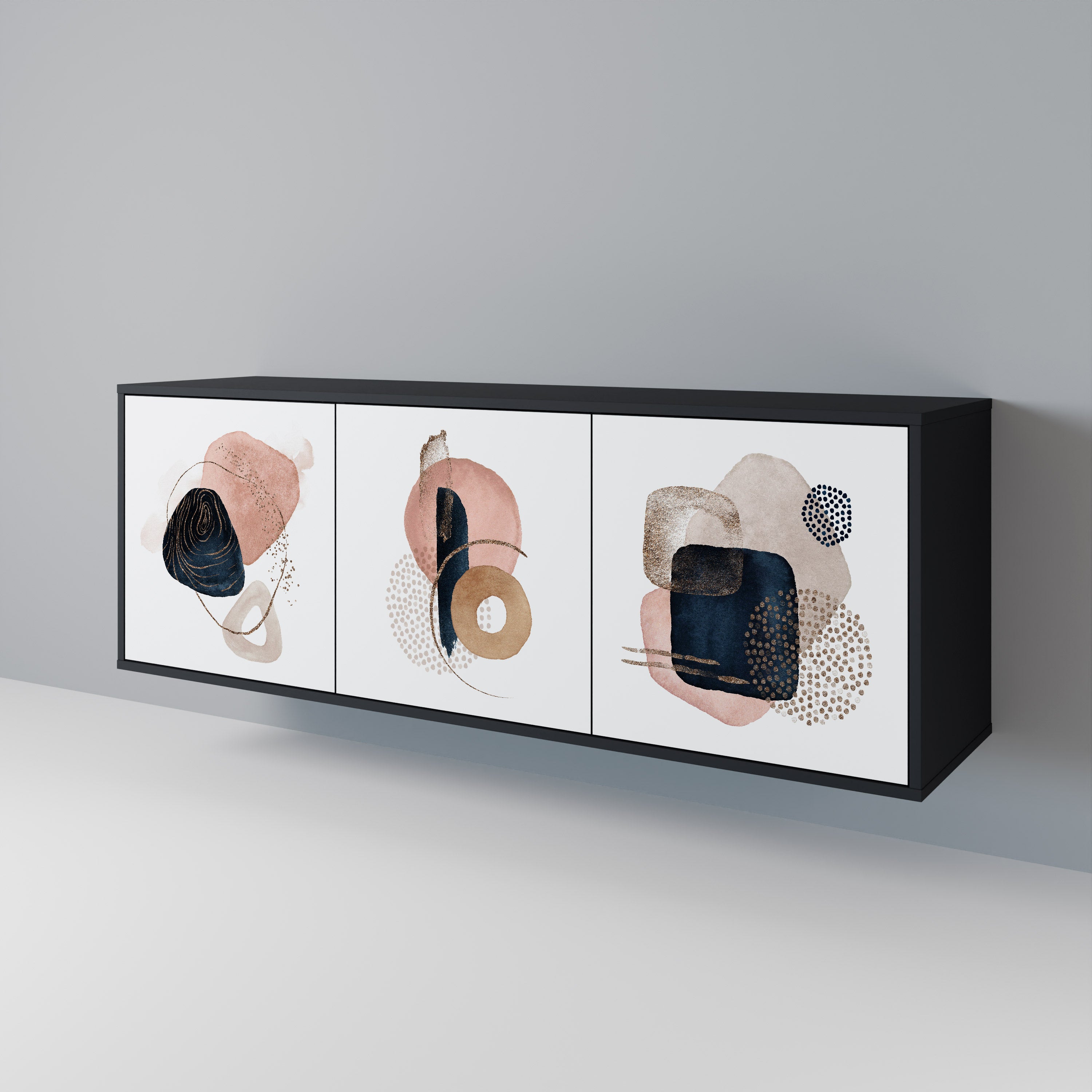 COLORFUL SHAPES 3-Door Sideboard