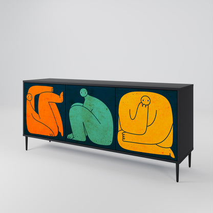 TOGETHER BUT SEPARATELY 3-Door Sideboard