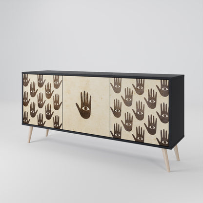 SEE MORE 3-Door Sideboard