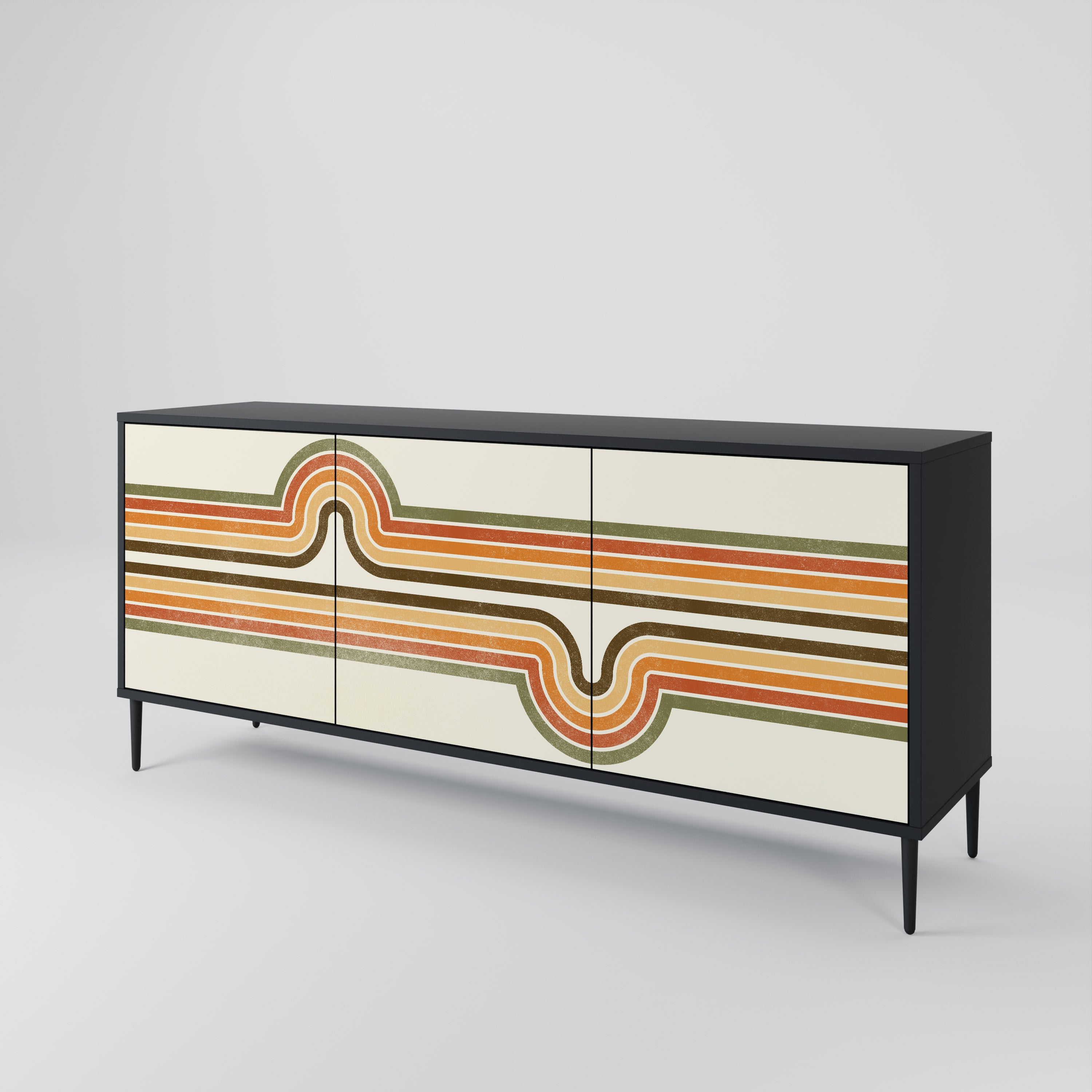 EXCEPTIONAL STREAM 3-Door Sideboard