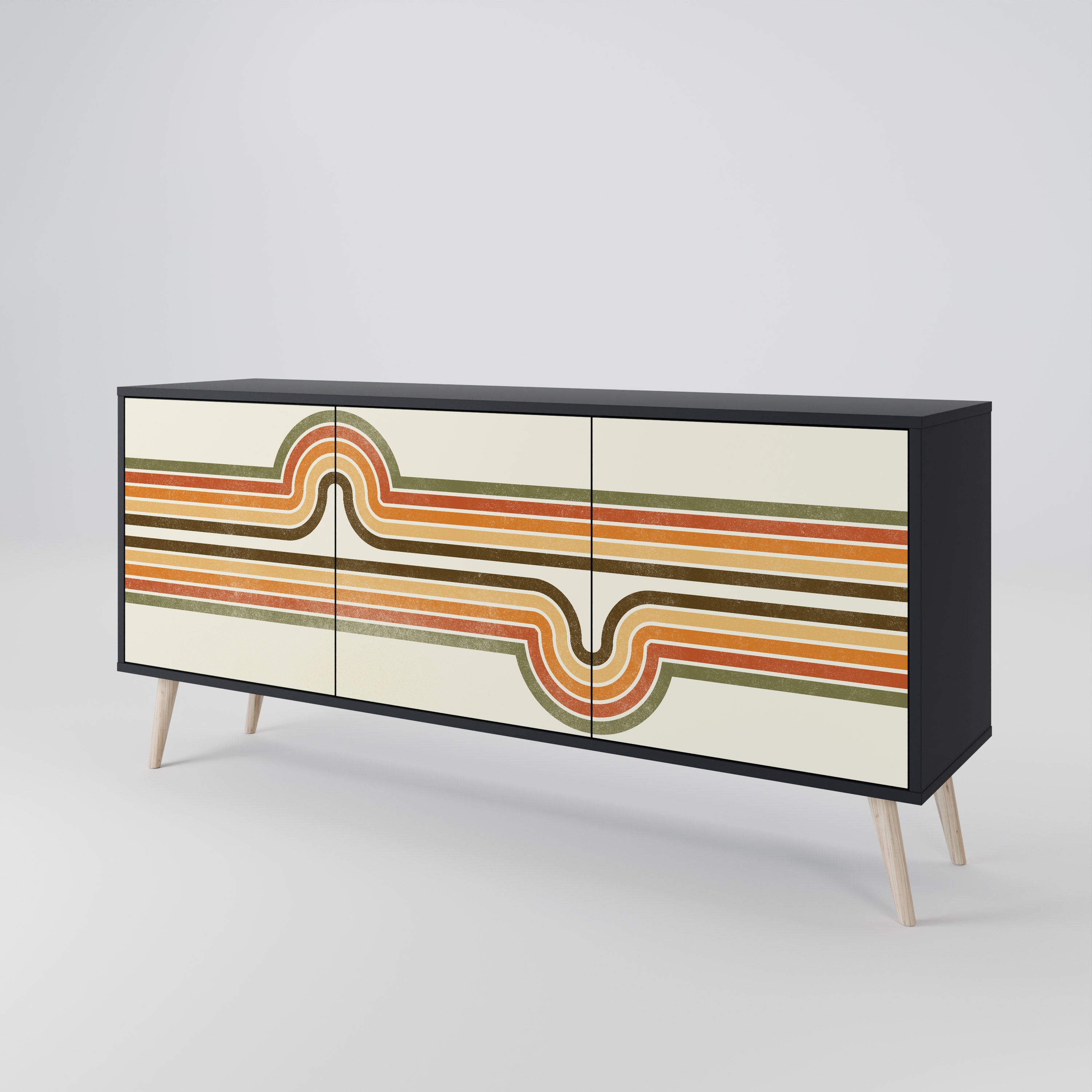 EXCEPTIONAL STREAM 3-Door Sideboard