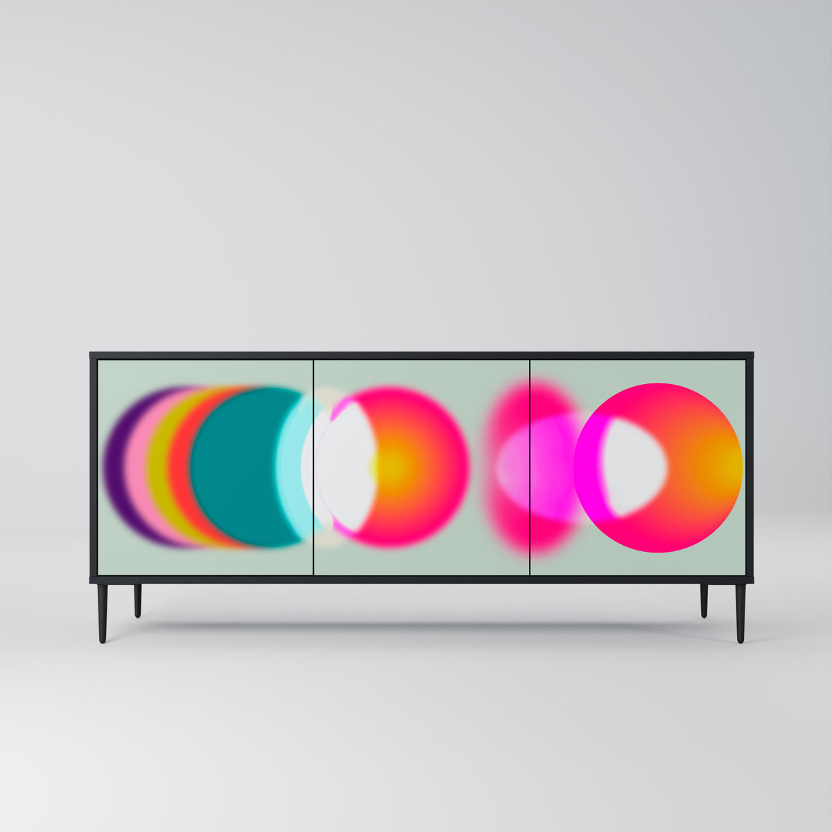 SYMPHONY OF COLORS 3-Door Sideboard