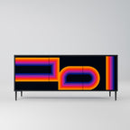 BLINDED BY THE LIGHTS 3-Door Sideboard