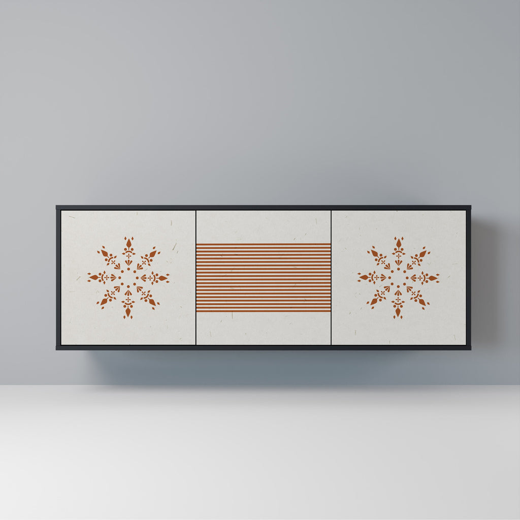 Buffet 3 portes DAILY HARMONY finition noire