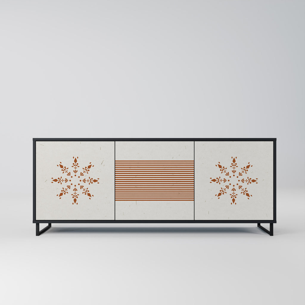 Buffet 3 portes DAILY HARMONY finition noire