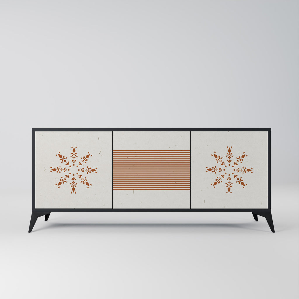 Buffet 3 portes DAILY HARMONY finition noire