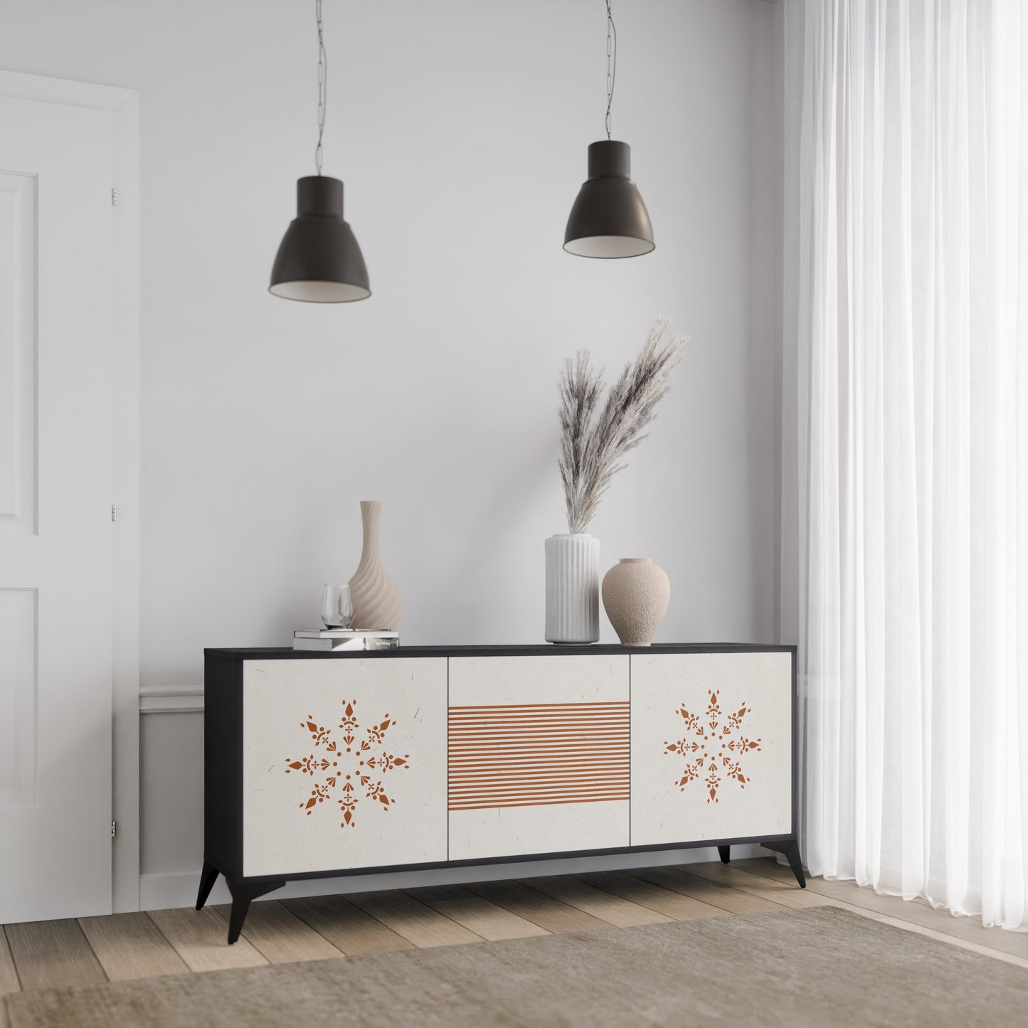 DAILY HARMONY 3-Door Sideboard