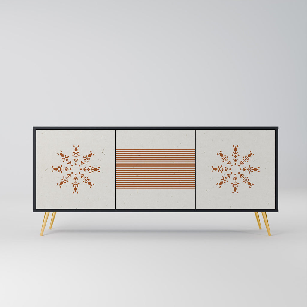 Buffet 3 portes DAILY HARMONY finition noire