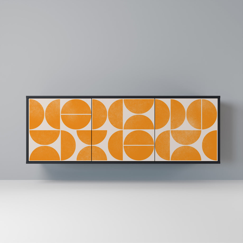 Buffet 3 portes RECURRING DREAMS en finition noire