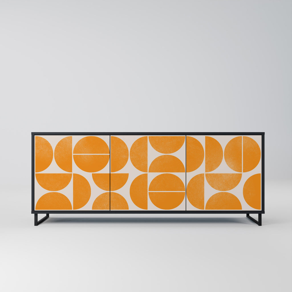 Buffet 3 portes RECURRING DREAMS en finition noire