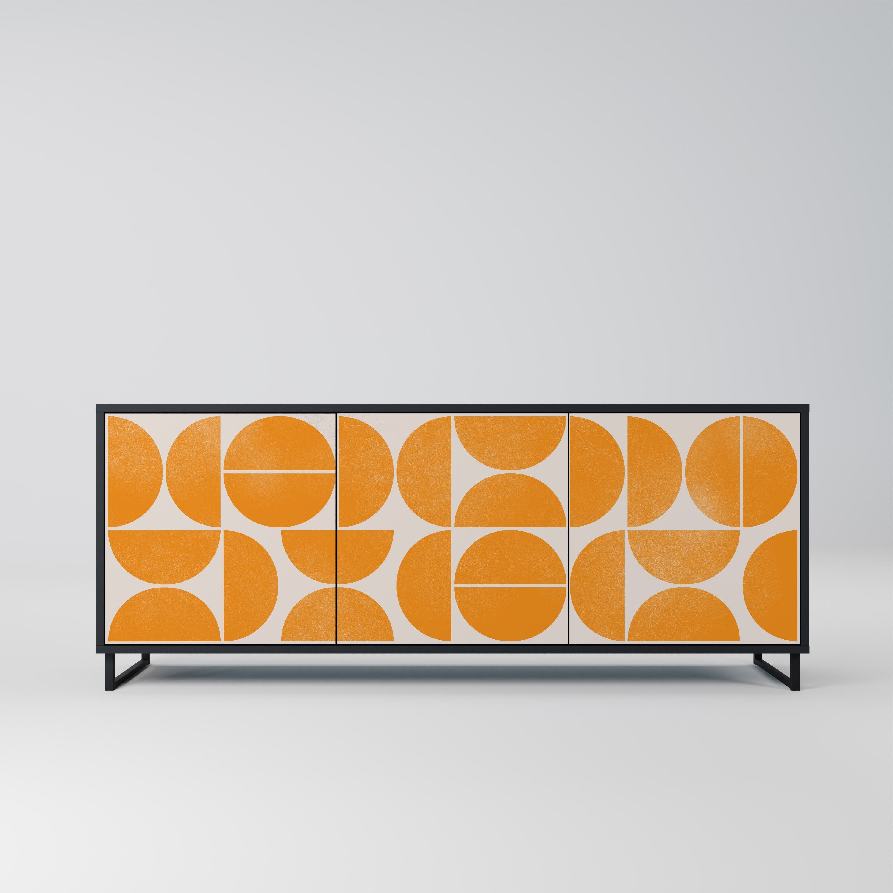 Buffet 3 portes RECURRING DREAMS en finition noire