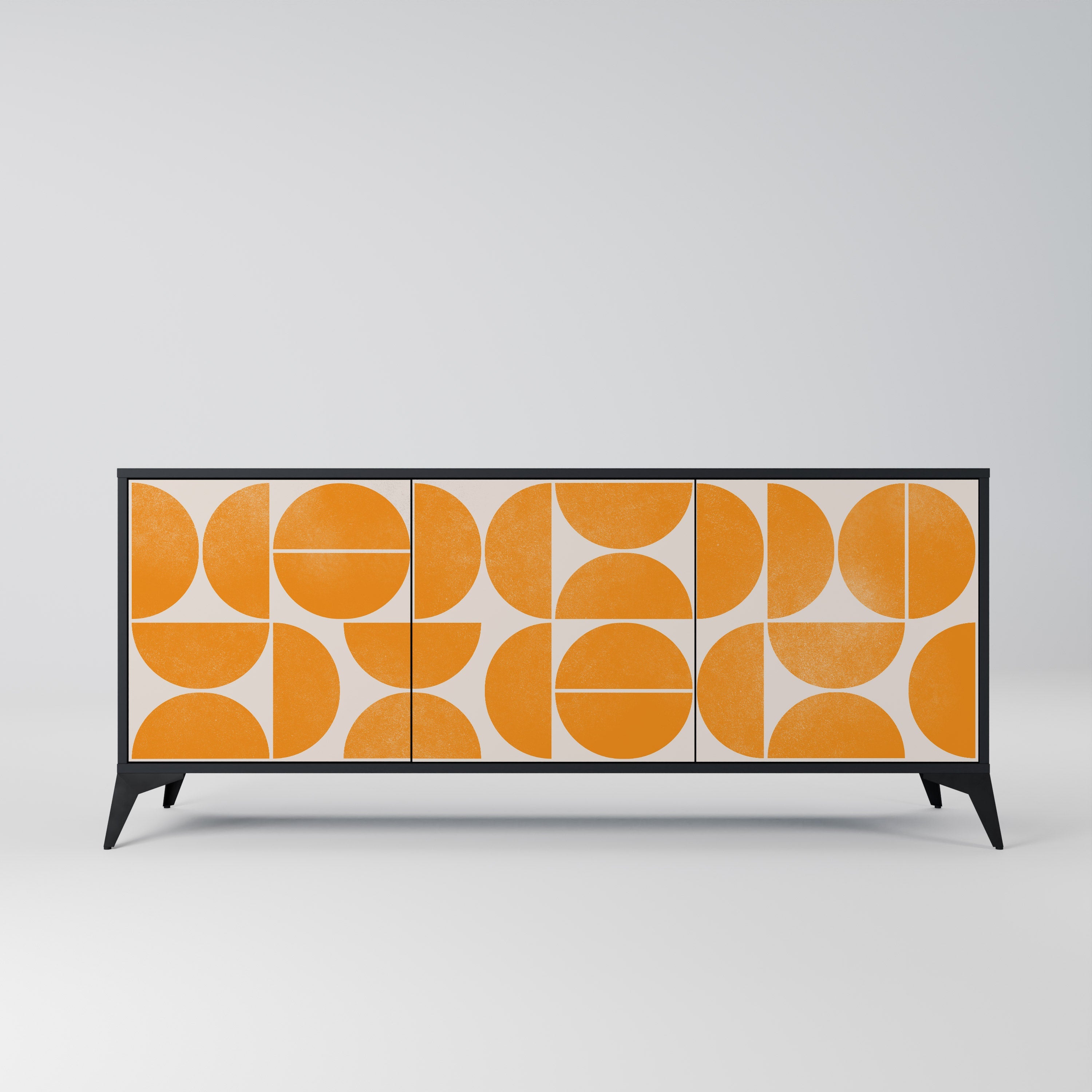 Buffet 3 portes RECURRING DREAMS en finition noire