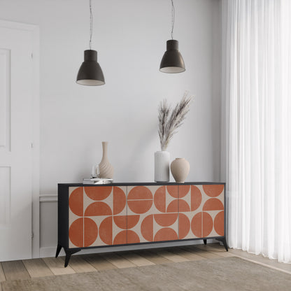 REPETITION COMPULSION 3-Door Sideboard