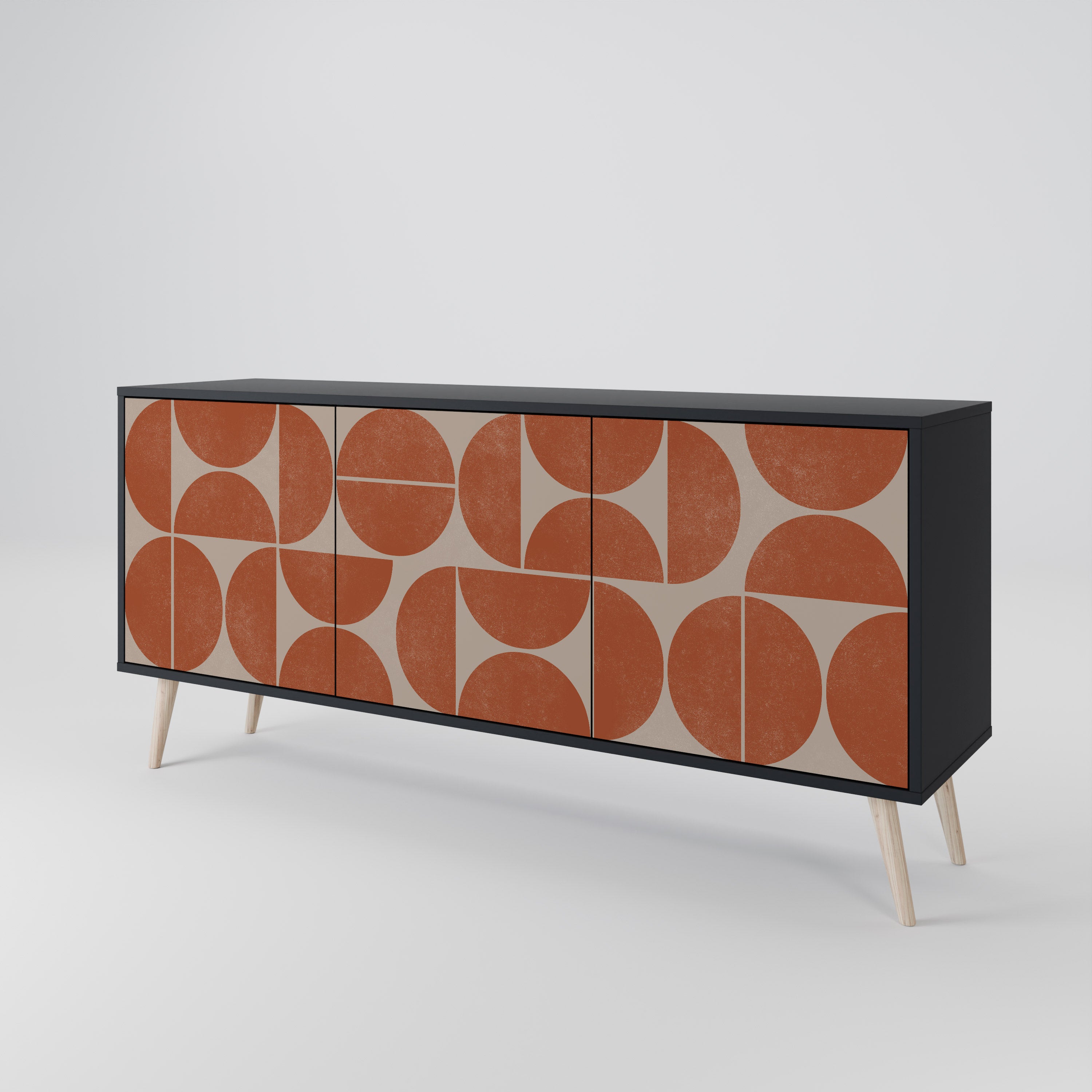 REPETITION COMPULSION 3-Door Sideboard