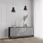 WAVES OF CONCRETE 3-Door Sideboard