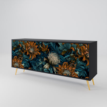MORNING BLOOM 3-Door Sideboard