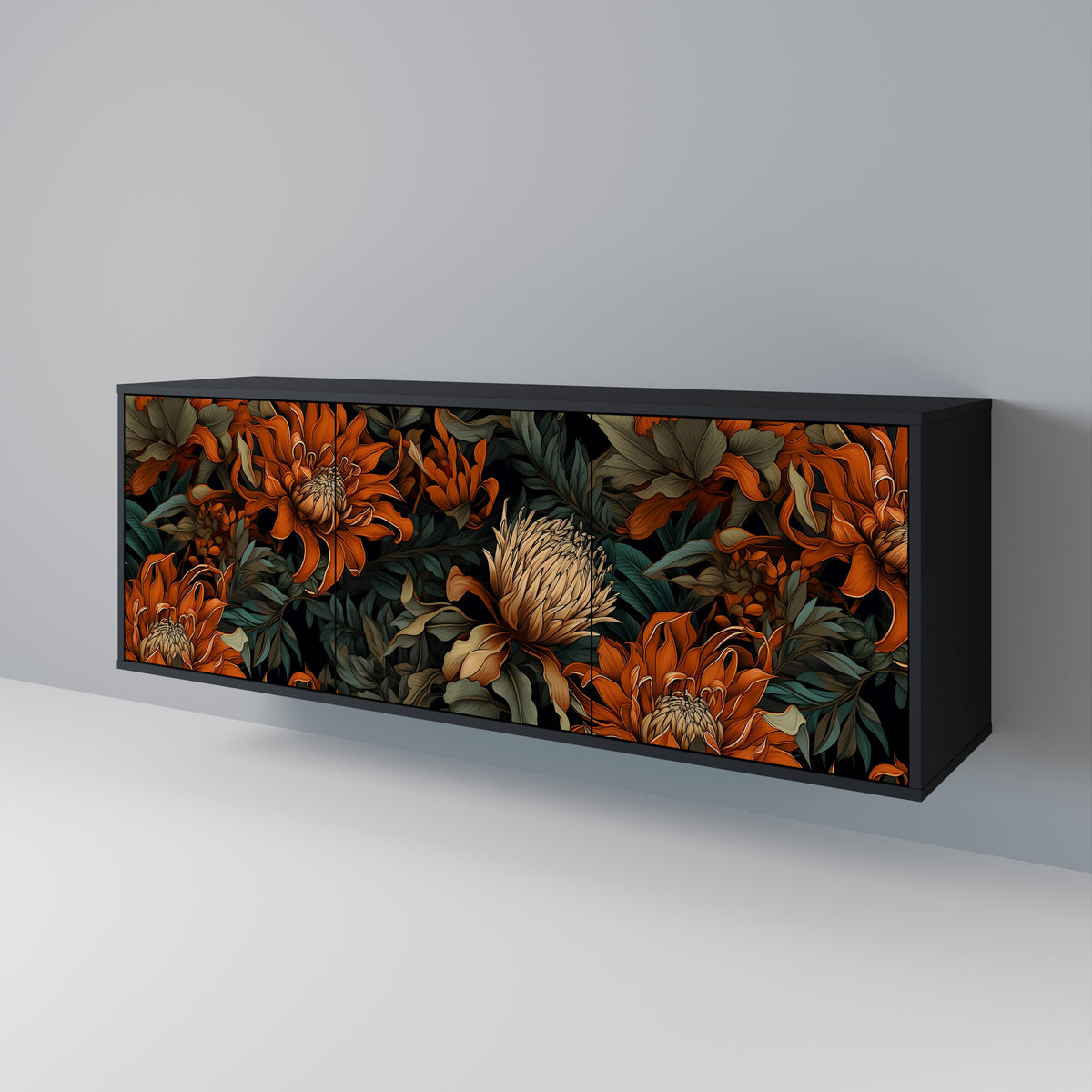 DAWN BLOOM 3-Door Sideboard