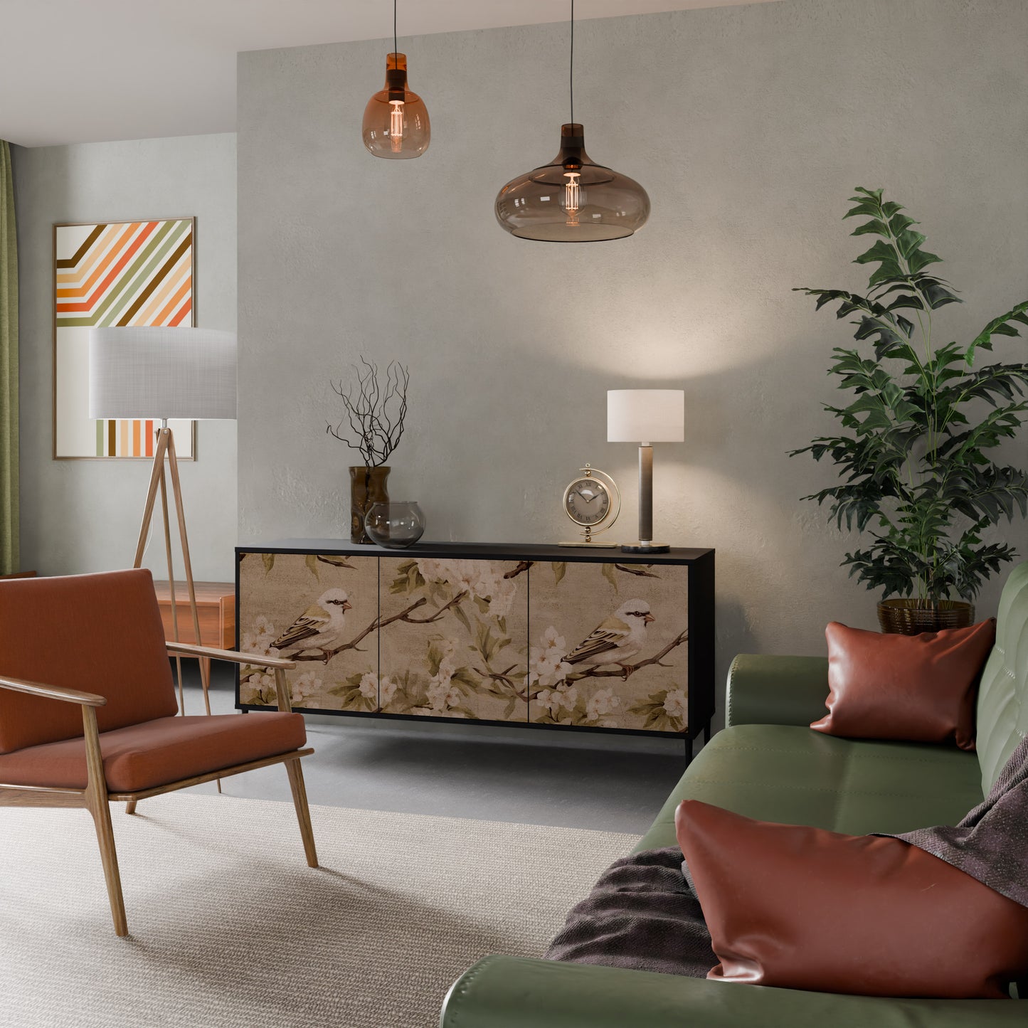 PETAL DISTINGUISH 3-Door Sideboard