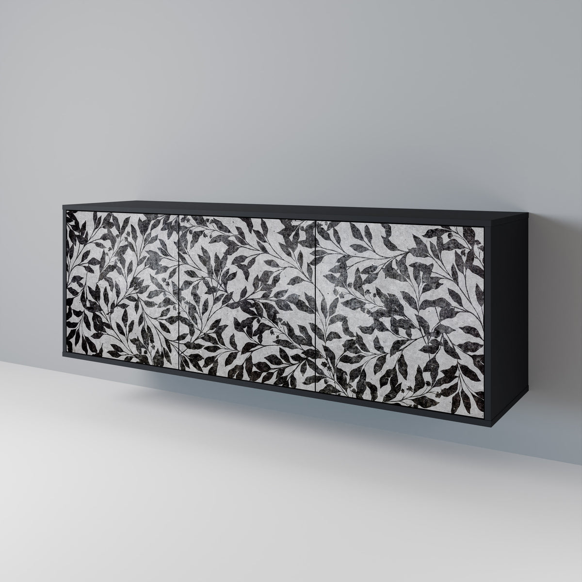 CHARCOAL SPROUT 3-Door Sideboard