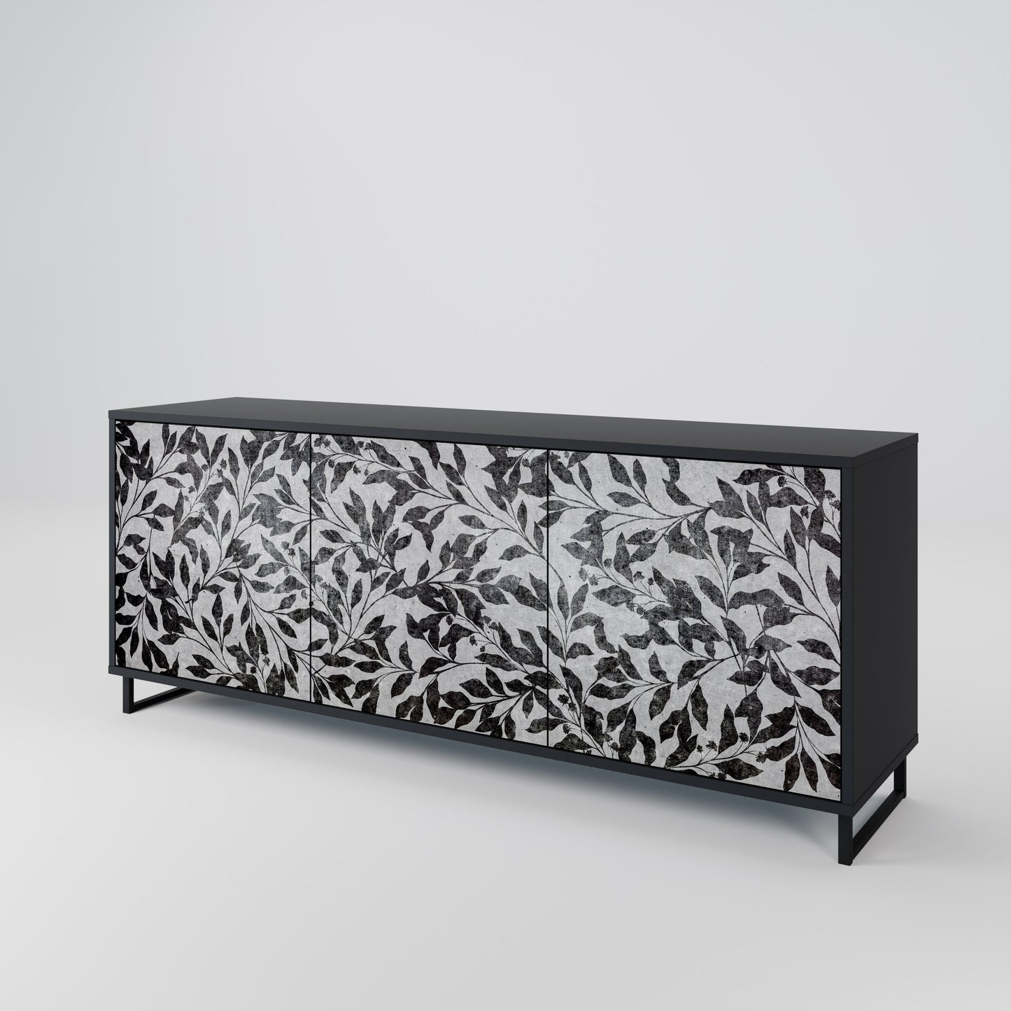 CHARCOAL SPROUT 3-Door Sideboard
