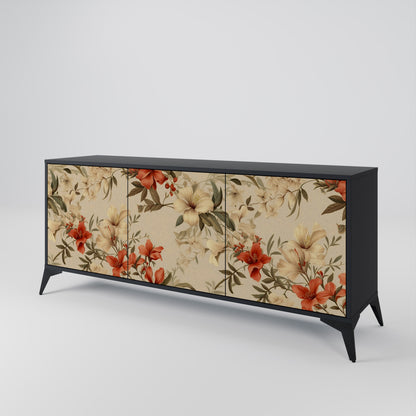 BLOOMING HARMONY 3-Door Sideboard