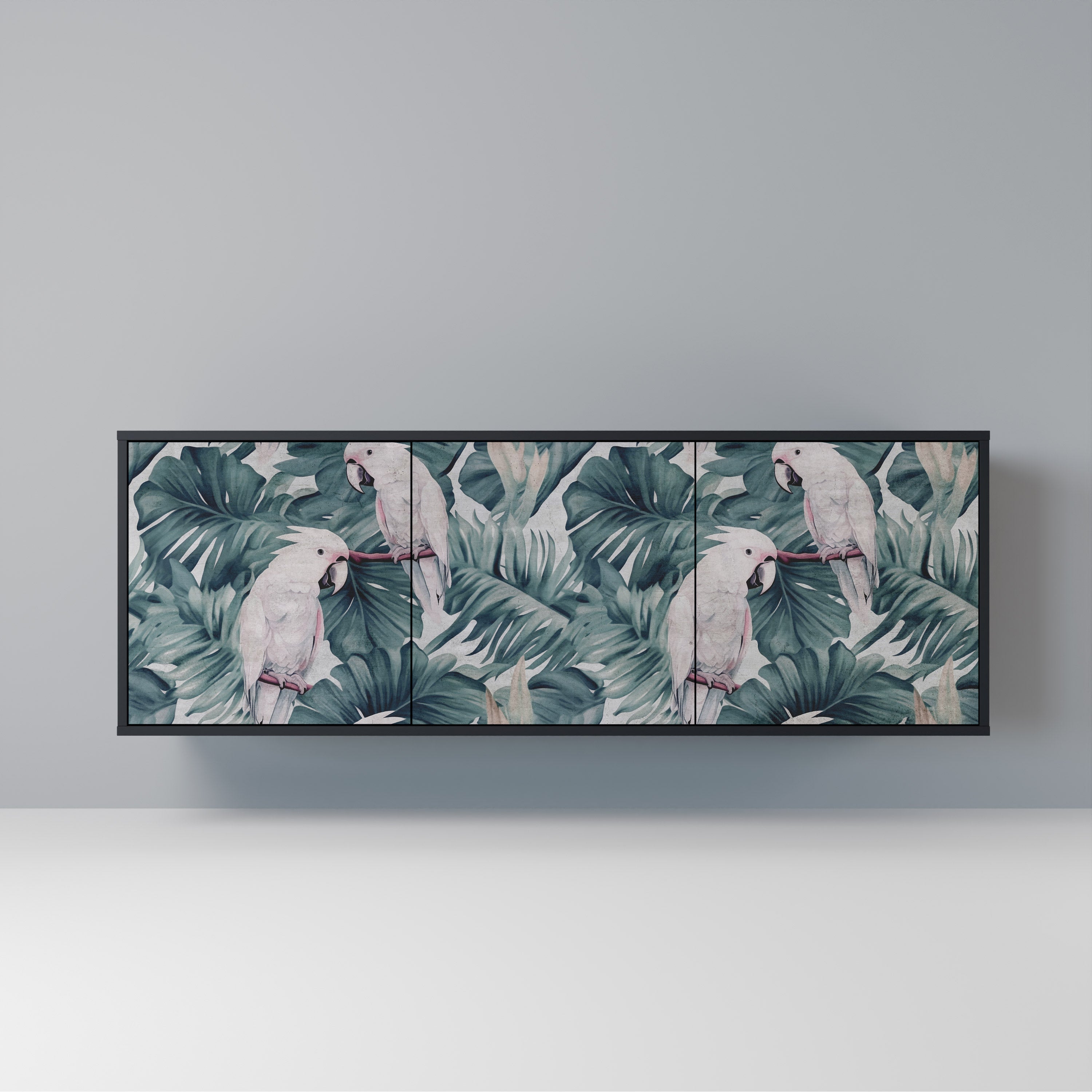 Buffet 3 portes POPINJAY LOOK finition noire