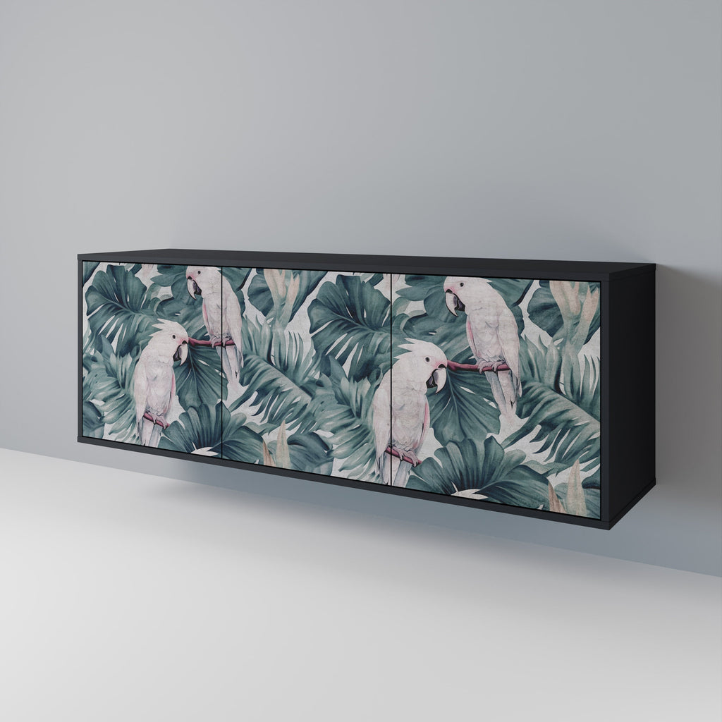 Buffet 3 portes POPINJAY LOOK finition noire