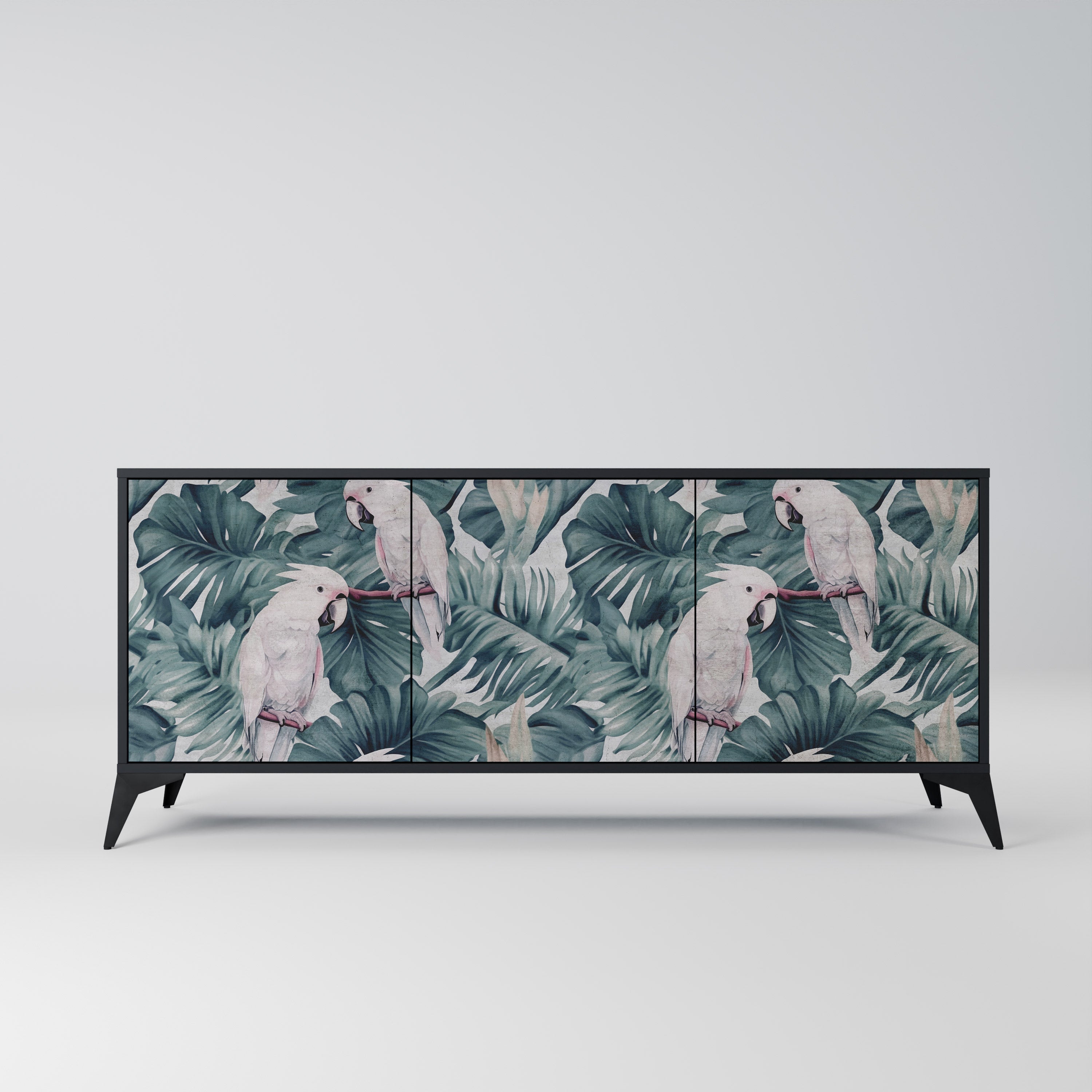 Buffet 3 portes POPINJAY LOOK finition noire