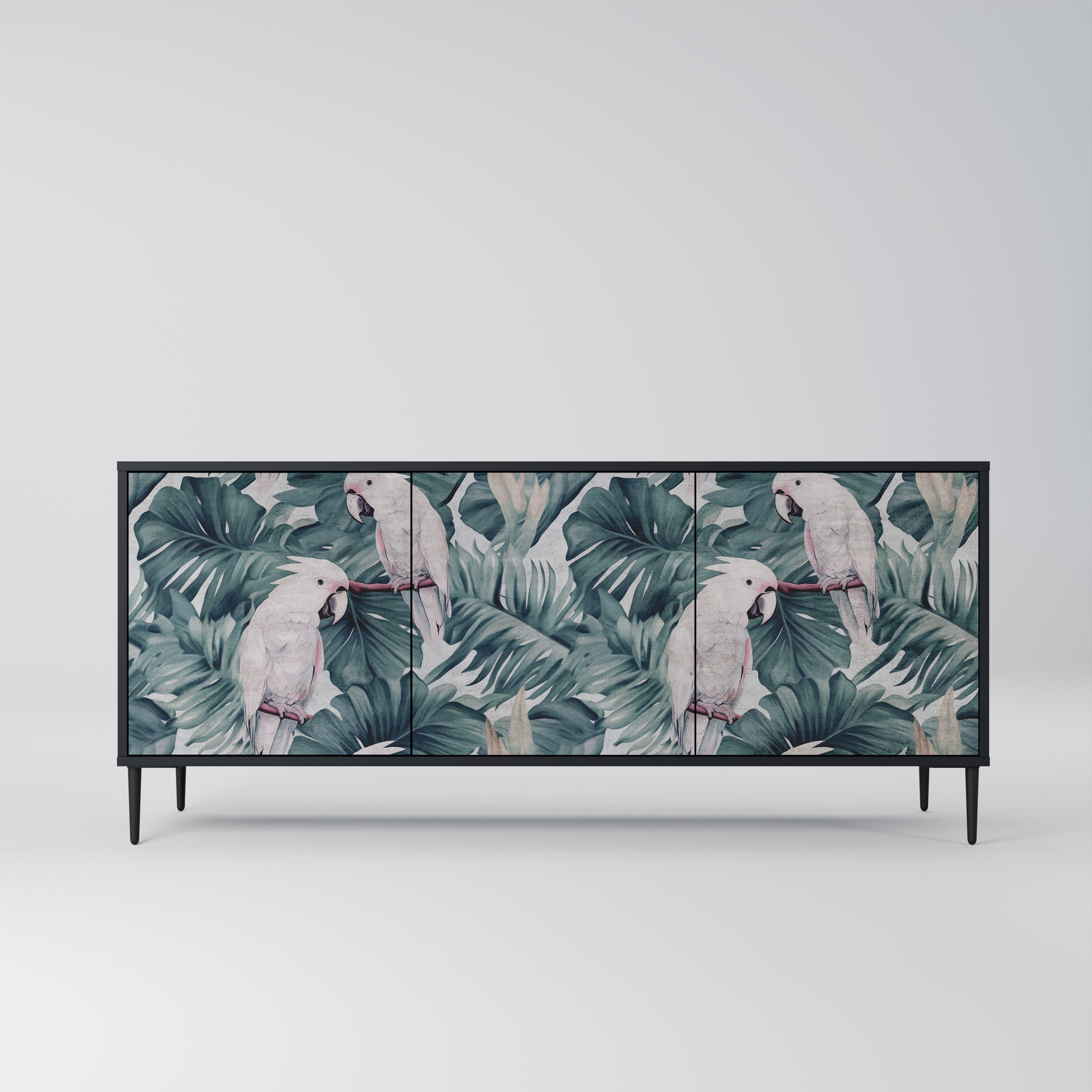 Buffet 3 portes POPINJAY LOOK finition noire