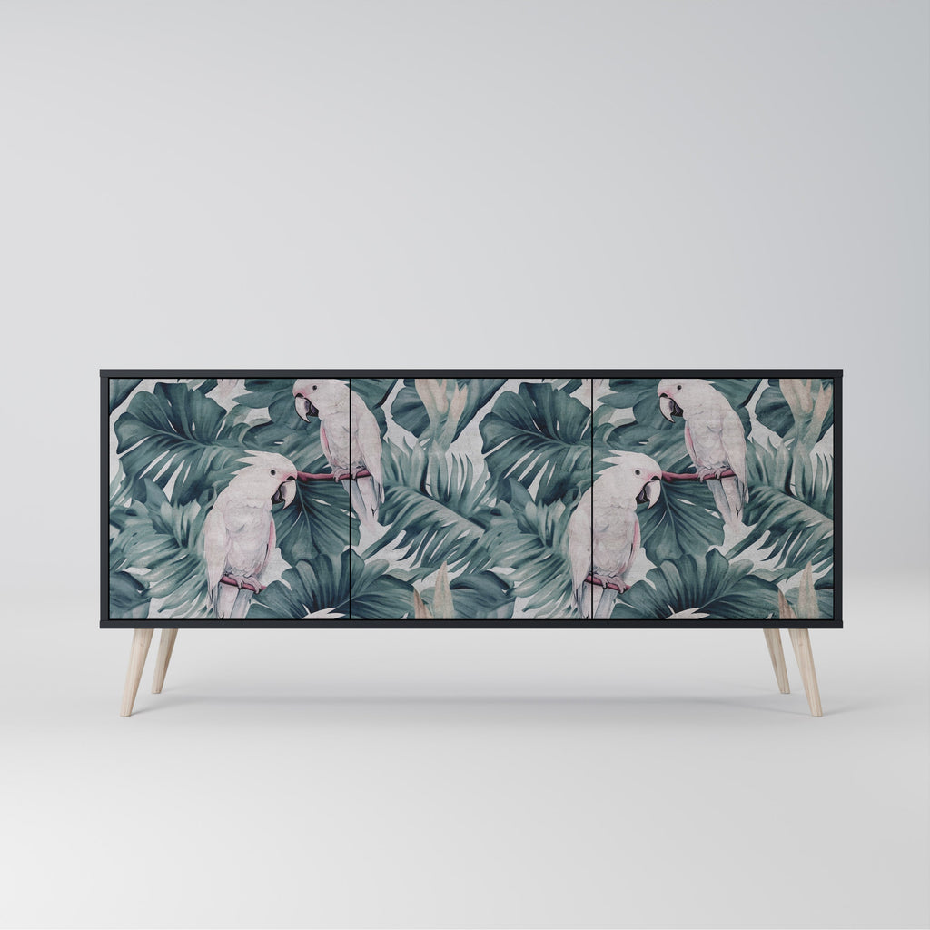 Buffet 3 portes POPINJAY LOOK finition noire