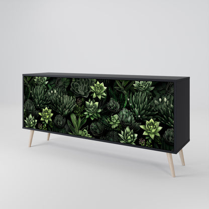 SUCCULENT JUNGLE 3-Door Sideboard
