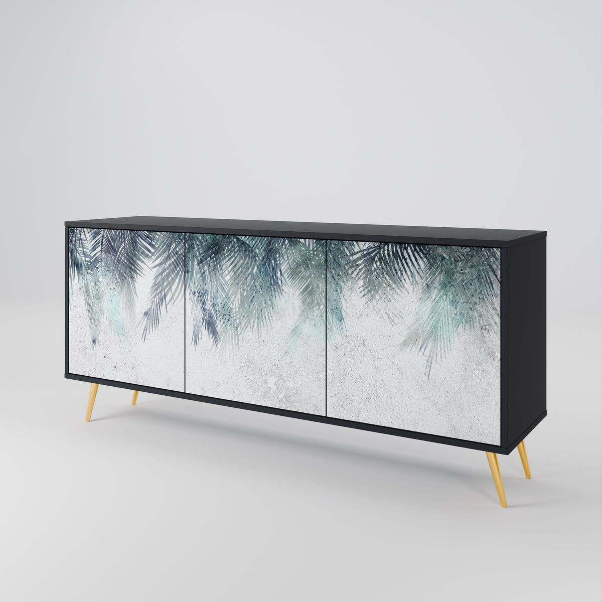 PALM VEIL 3-Door Sideboard
