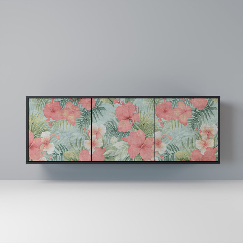 Buffet 3 portes HAWAIIAN SPIRIT finition noire