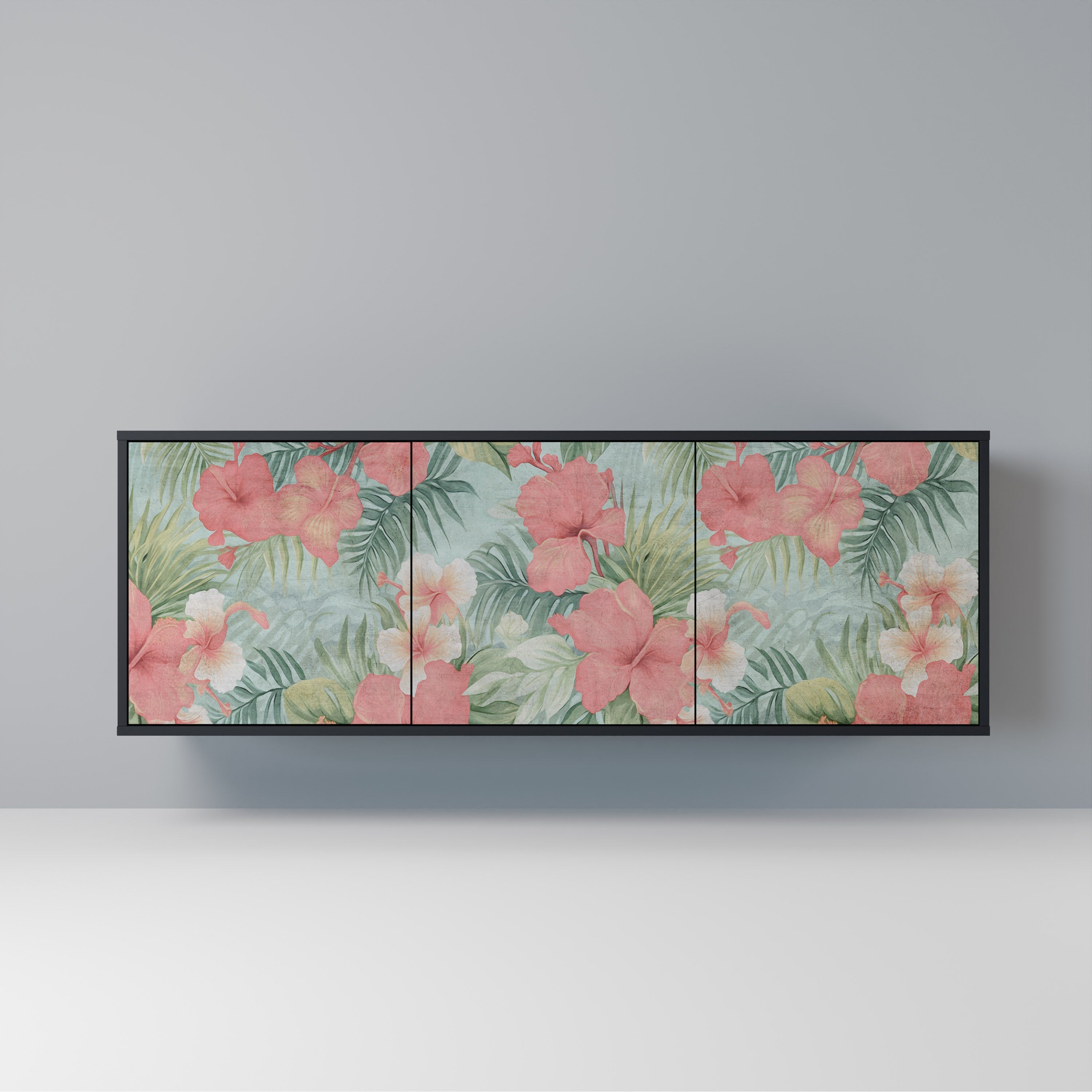 Buffet 3 portes HAWAIIAN SPIRIT finition noire